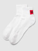 HUGO Socken mit Label-Detail im 2er-Pack Weiss