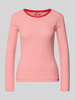 Smith and Soul Longsleeve in Ripp-Optik mit Rundhalsausschnitt Hellrot