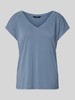 Vero Moda Comfort Fit T-Shirt mit Modal-Anteil Modell 'FILLI' Bleu