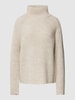 Drykorn Strickpullover mit Stehkragen Modell 'ARWEN' Beige meliert