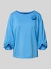 More & More Bluza z haftem angielskim Niebieski