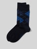 camano Socken mit Karomuster im 2er-Pack Marine