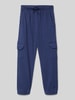 Blue Seven Regular Fit Sweatpants mit Eingrifftaschen Marine