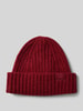 Tommy Hilfiger Beanie mit Label-Detail Modell 'FLUFFY' Rot