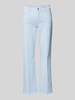 Cambio Regular fit jeans met verkort model, model 'FRANCESCA' Bleu