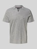 Tommy Hilfiger Regular Fit Poloshirt aus reiner Baumwolle Dunkelgruen Melange