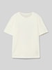 Tom Tailor Oversized T-Shirt aus reiner Baumwolle Offwhite