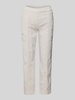 TONI Regular Fit Jogpants mit verkürztem Schnitt Modell 'Sue' Hellgrau