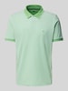 Fynch-Hatton Regular fit poloshirt met logostitching Lichtgroen