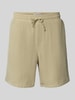 JAKE*S STUDIO MEN Regular Fit Shorts mit elastischem Bund Hellgruen