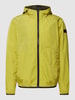 Peuterey Jack met capuchon, model 'NIGLE' Geel