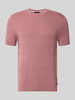 JOOP! COLLECTION Strickshirt mit Strukturmuster Modell 'Elio' Rosa