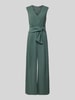 Vera Mont Jumpsuit met knoopdetail Groen