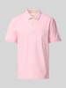 Gant Regular Fit Poloshirt mit Label-Stitching Pink