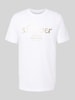 s.Oliver RED LABEL Regular Fit T-Shirt aus reiner Baumwolle Weiss