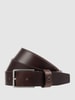 CK Calvin Klein Riem van buffelleer  Donkerbruin