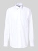 ETERNA Comfort Fit Businesshemd mit Knopfleiste Weiss