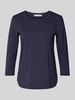 Christian Berg Woman Selection T-shirt met 3/4-mouwen Marineblauw