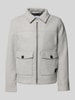 MCNEAL Jas met kentkraag Middengrijs gemêleerd