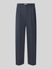 Casual Friday Straight Fit Hose mit Viskose-Anteil Modell 'Grant' Marine