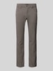 bugatti Regular Fit Stoffhose mit 5-Pocket-Design Modell 'Cordoba' Taupe