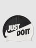 Nike Badmuts met statementprint, model 'SLOGAN CAP' Zwart