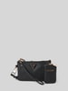 Guess Handtasche mit Label-Applikation Modell 'LATONA' Black