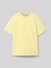 s.Oliver RED LABEL Regular Fit T-Shirt aus reiner Baumwolle Hellgelb