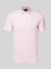 OLYMP Level Five Poloshirt mit kurzer Knopfleiste Hellrosa
