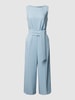 Betty Barclay Jumpsuit mit Bindegürtel Hellblau