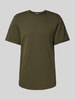 Jack & Jones T-shirt met ronde hals, model 'BASHER' Olijfgroen