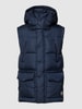 Colmar Originals Bodywarmer met labelpatch Marineblauw