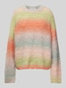 JAKE*S STUDIO WOMAN Strickpullover mit Rundhalsausschnitt Dunkelorange