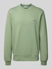Lacoste Regular Fit Sweatshirt aus Baumwoll-Mix Gruen