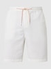 Scotch & Soda Shorts mit Leinen-Anteil  Offwhite Melange