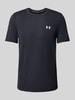 Under Armour T-shirt z okrągłym dekoltem model ‘Vanish Seamless Novelty’ Czarny