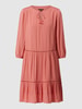 comma Jurk van viscose  Apricot