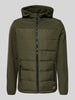 Blend Softshell-jack met doorgestikte naden, model 'EVIAN' Olijfgroen
