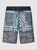 Quiksilver Badehose mit Allover-Muster Flieder