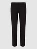 Jake*s Collection Slim fit stoffen broek met stretch Zwart