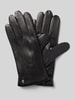 Roeckl Lederhandschuhe aus echtem Leder Modell 'Dover' BLACK