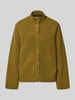 JJXX Teddyjacke mit Stehkragen Modell 'VERA' Oliv