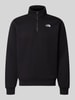 The North Face Regular Fit Sweatshirt mit Troyer Modell "EVOLUTION" Black