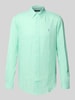 Polo Ralph Lauren Freizeithemd mit Label-Stitching Gruen