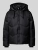 FREE/QUENT Steppjacke mit Kapuze Modell 'Shorty' Metallic Black