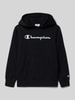 CHAMPION Hoodie mit Kapuze Black