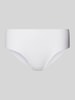 Hanro Slip aus glattem Baumwoll-Mix Modell 'INVISIBLE COTTON' Weiss