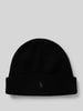 Polo Ralph Lauren Czapka beanie z czystego kaszmiru Czarny