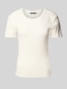 Vero Moda Slim Fit T-Shirt aus reiner Baumwolle Modell 'LISA' Weiss
