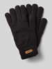 Barts Handschuhe mit Label-Patch Modell 'Witzia' Black